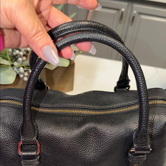 🌲🌲 Christmas Special 🎅🎅Kate Spade Black Pebbled Satchel - Picture 5 of 7